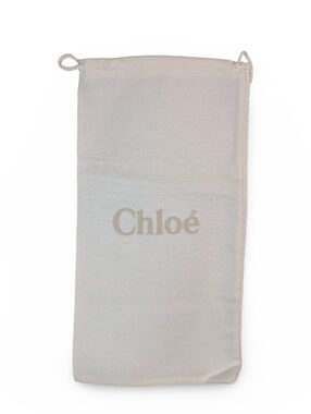 Chloe White Drawstring Dust Bag - Luxe Protective Bedding Accessory